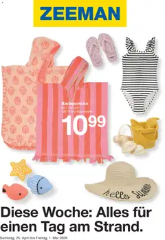 Vorschau von dem Prospekt des Geschäftes Zeeman, gültig ab dem 25.04.2026