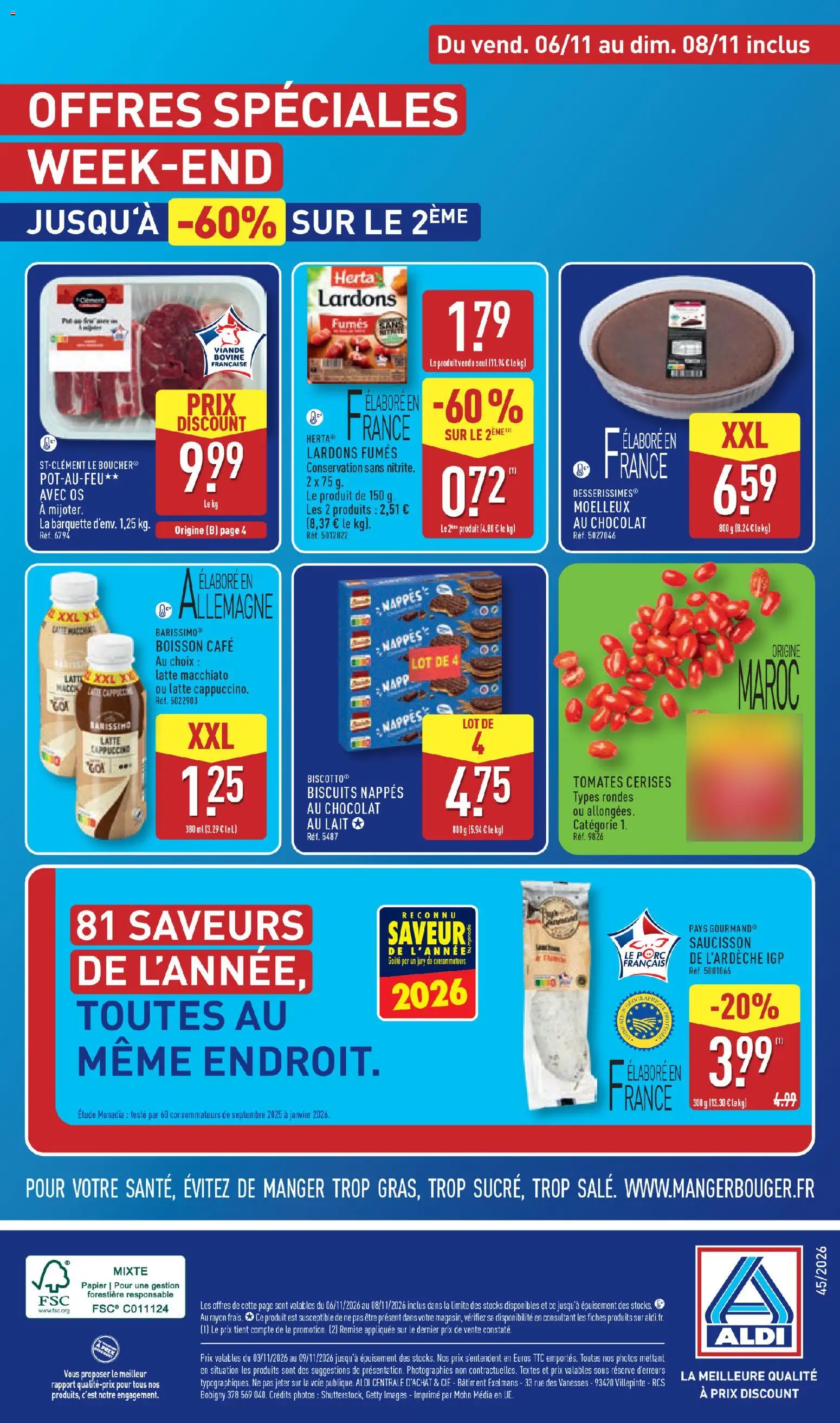 Prévisualisation de Aldi catalogue du magasin Aldi formulaire valide 03/11/2026