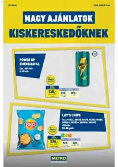 Metro - Metro Nagy Ajánlatok Kiskereskedőknek 2026/04 megtekintése, amely érvényes 2026.04.07.-től