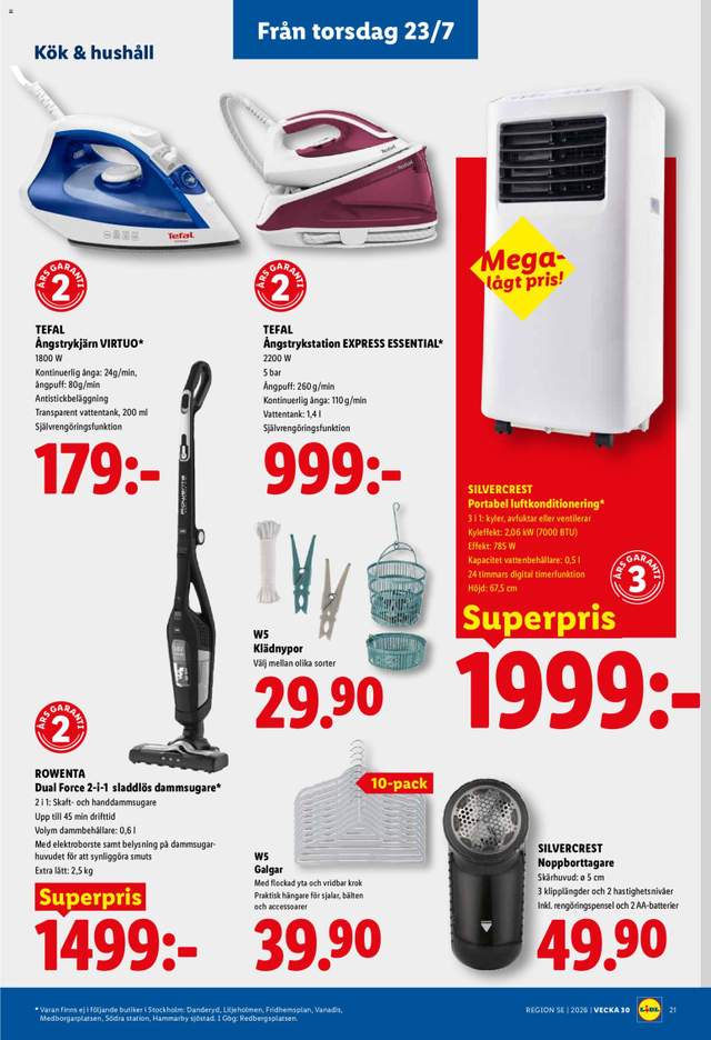 Nytt Lidl reklamblad från 20/07