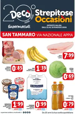 Anteprima dell'opuscolo Decò volantino San Tammaro dal negozio Decò valido da 11/05/2026