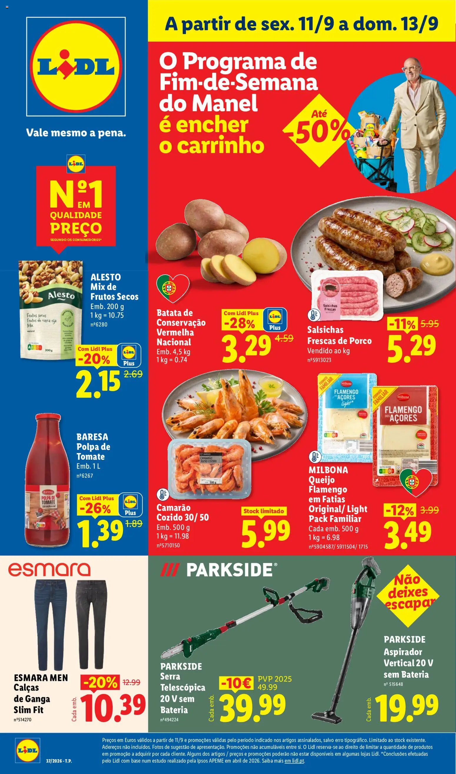 Pré-visualização do folheto da loja Lidl válida a partir de 07/09/2026