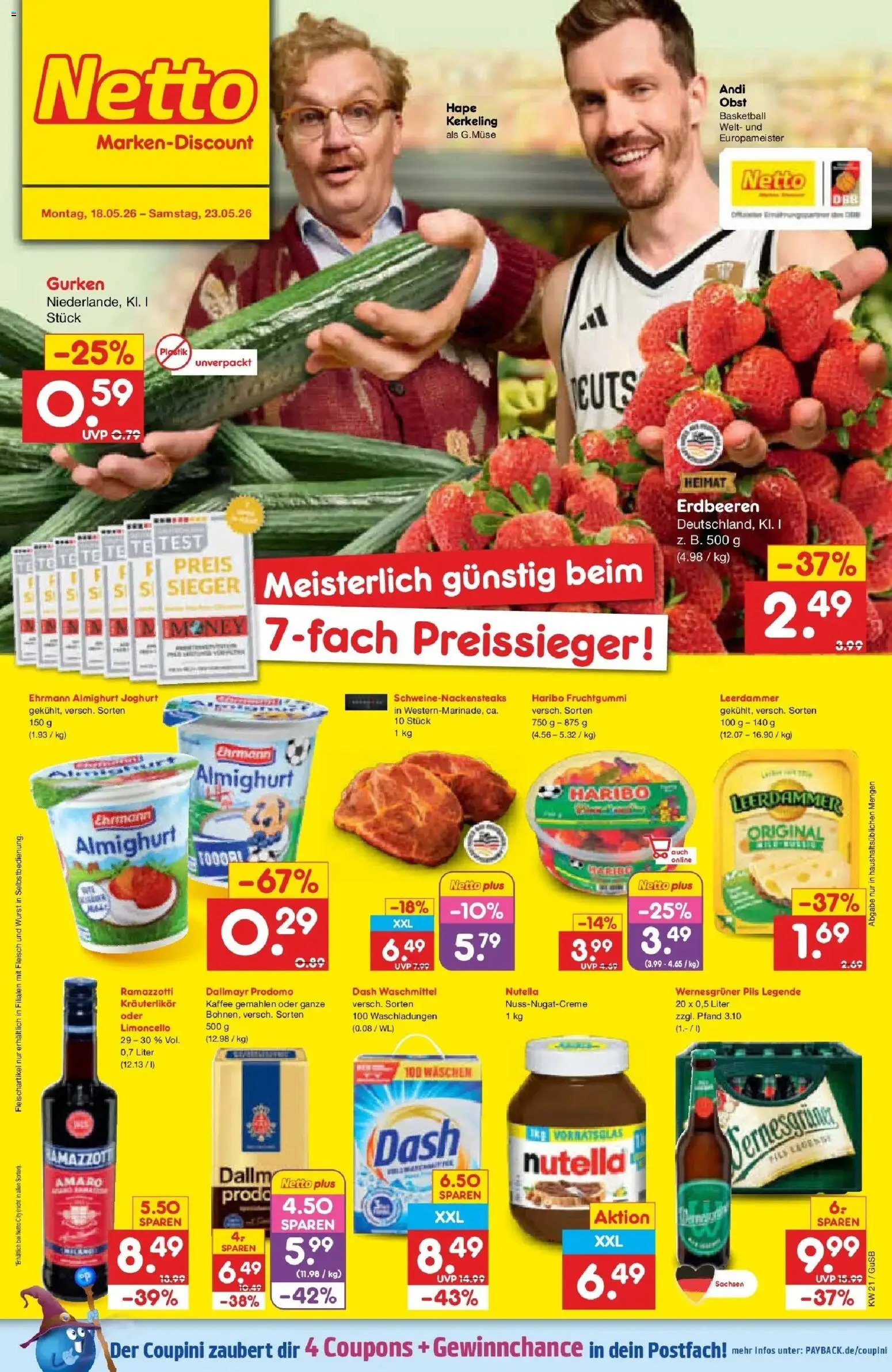 Vorschau von dem Prospekt des Geschäftes Netto Marken-Discount, gültig ab dem 17.05.2026