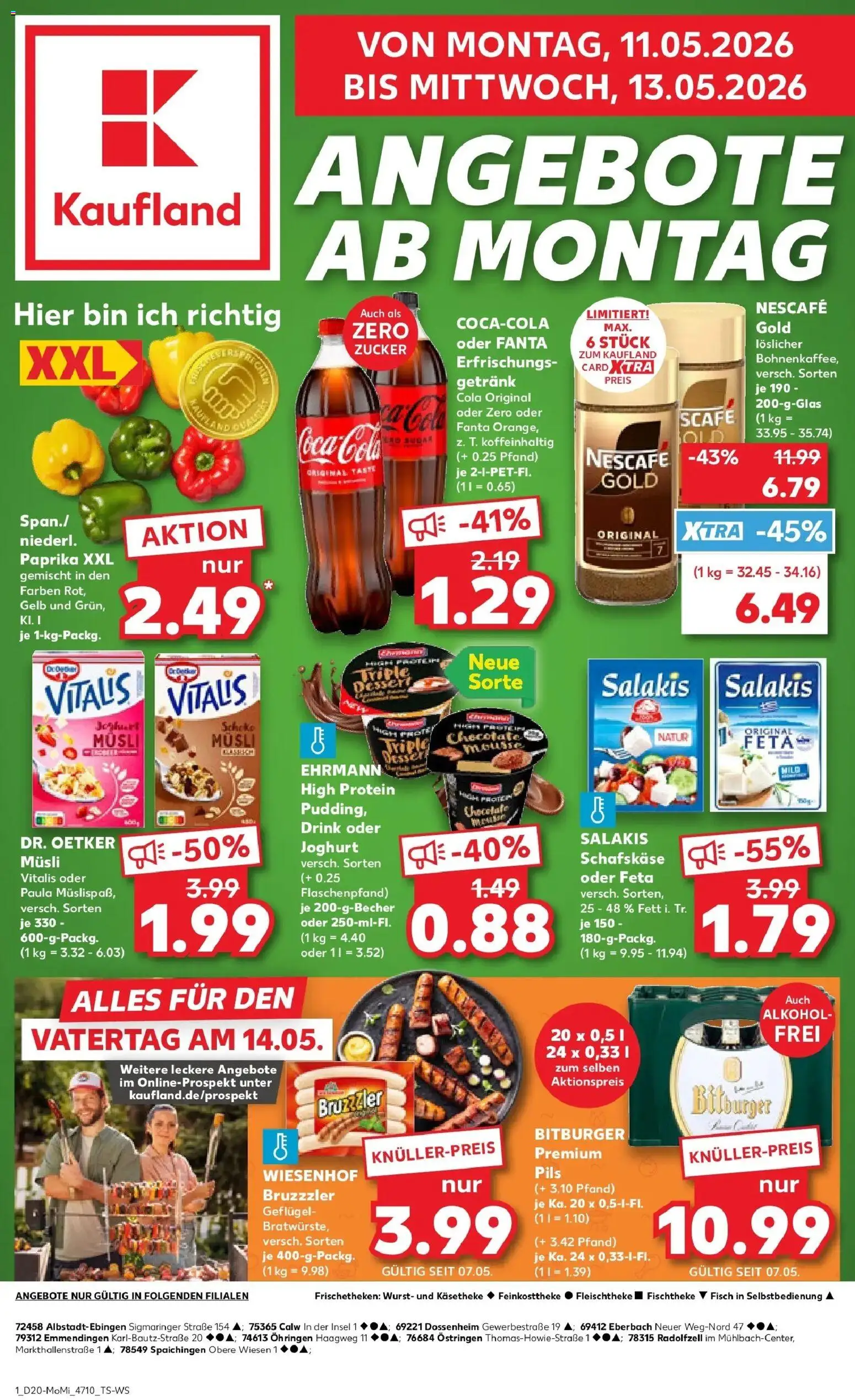 Vorschau von dem Prospekt des Geschäftes Kaufland, gültig ab dem 10.05.2026