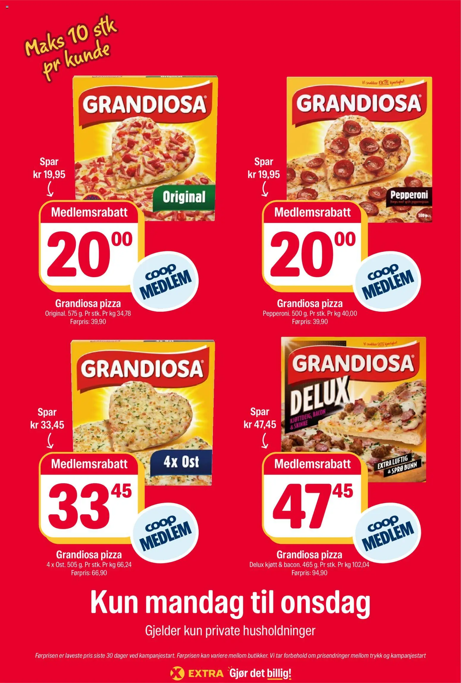 Forhåndsvis Coop Extra kundeavis fra butikk Coop Extra gyldig fra 31/08/2026