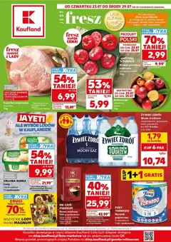 Pogląd gazetki "Kaufland gazetka" ze sklepu Kaufland ważnej od 23.07.2026