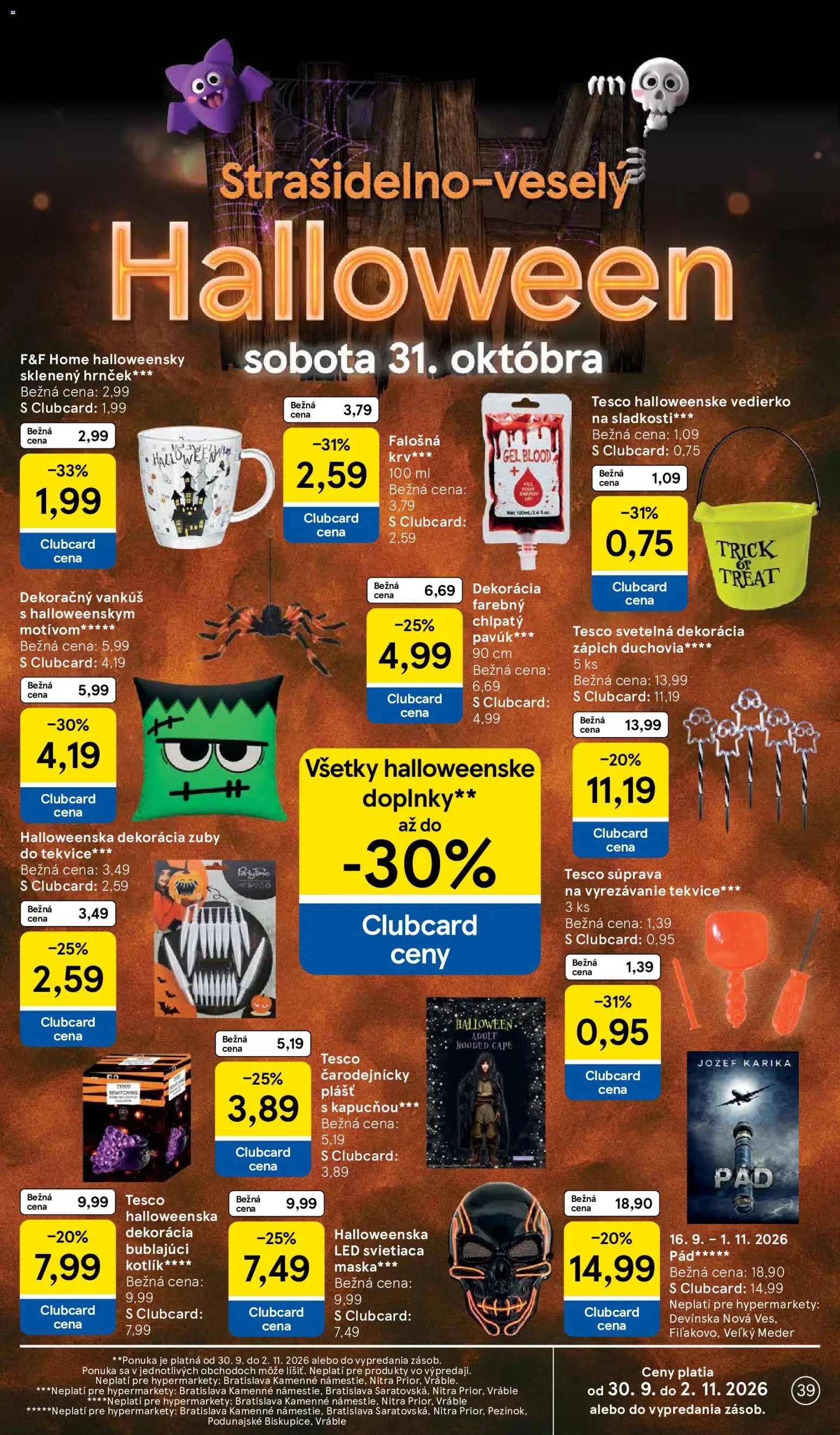 Náhľad Tesco letáku platného od 14.10.2026