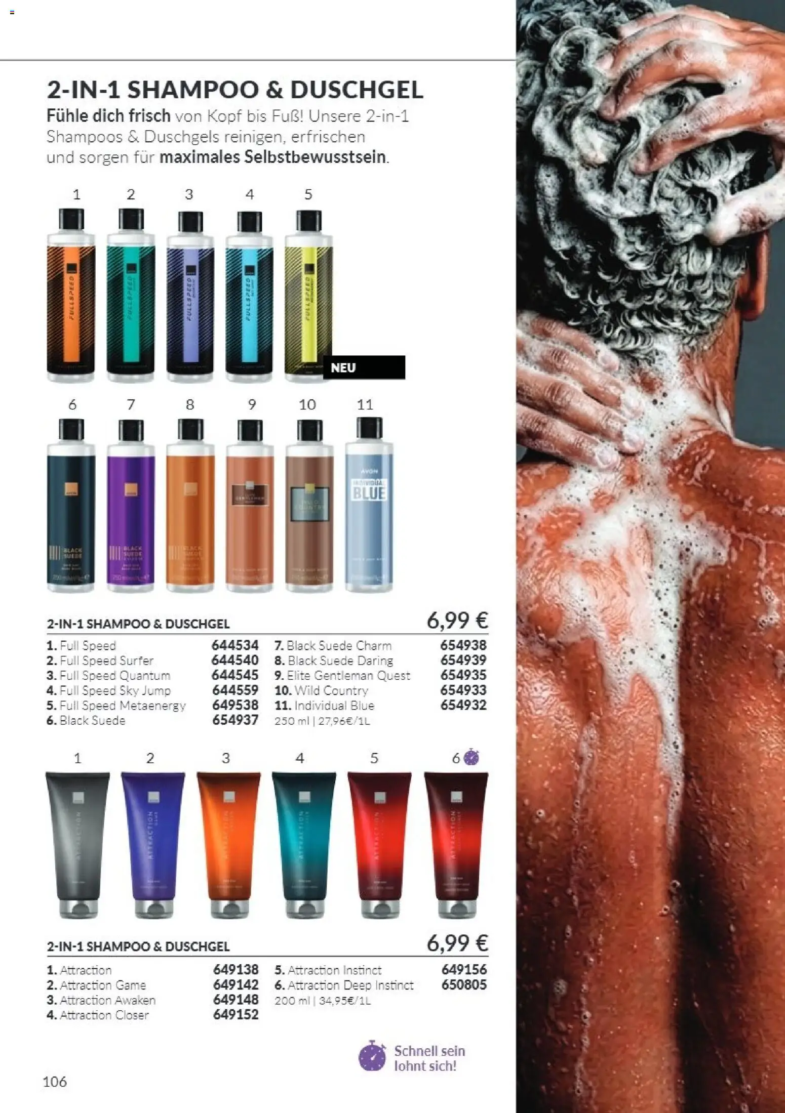 Vorschau von dem Prospekt des Geschäftes Avon, gültig ab dem 01.10.2026 - Shampoo, Duschgel