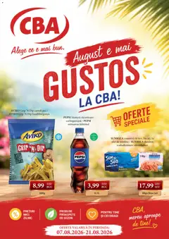 Previzualizarea de cataloage: CBA CBA Catalog valabil de la 07.08.2026