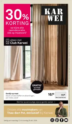Voorbeeld van KARWEI folder van winkel KARWEI geldig vanaf 12-10-2026