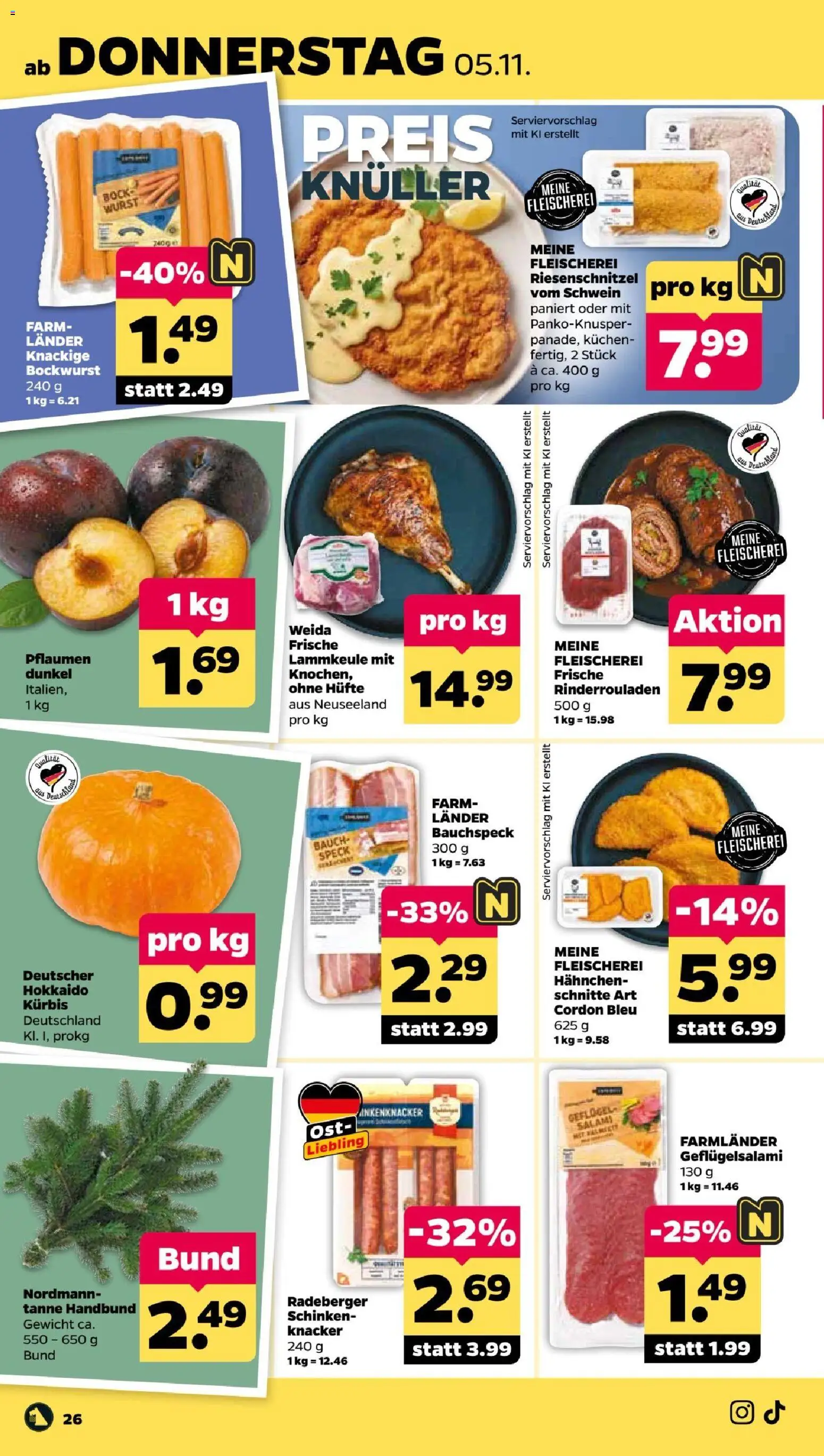 Vorschau von dem Prospekt des Geschäftes Netto, gültig ab dem 02.11.2026