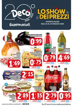 Anteprima dell'opuscolo Decò volantino Supermercati Lazio dal negozio Decò valido da 11/05/2026