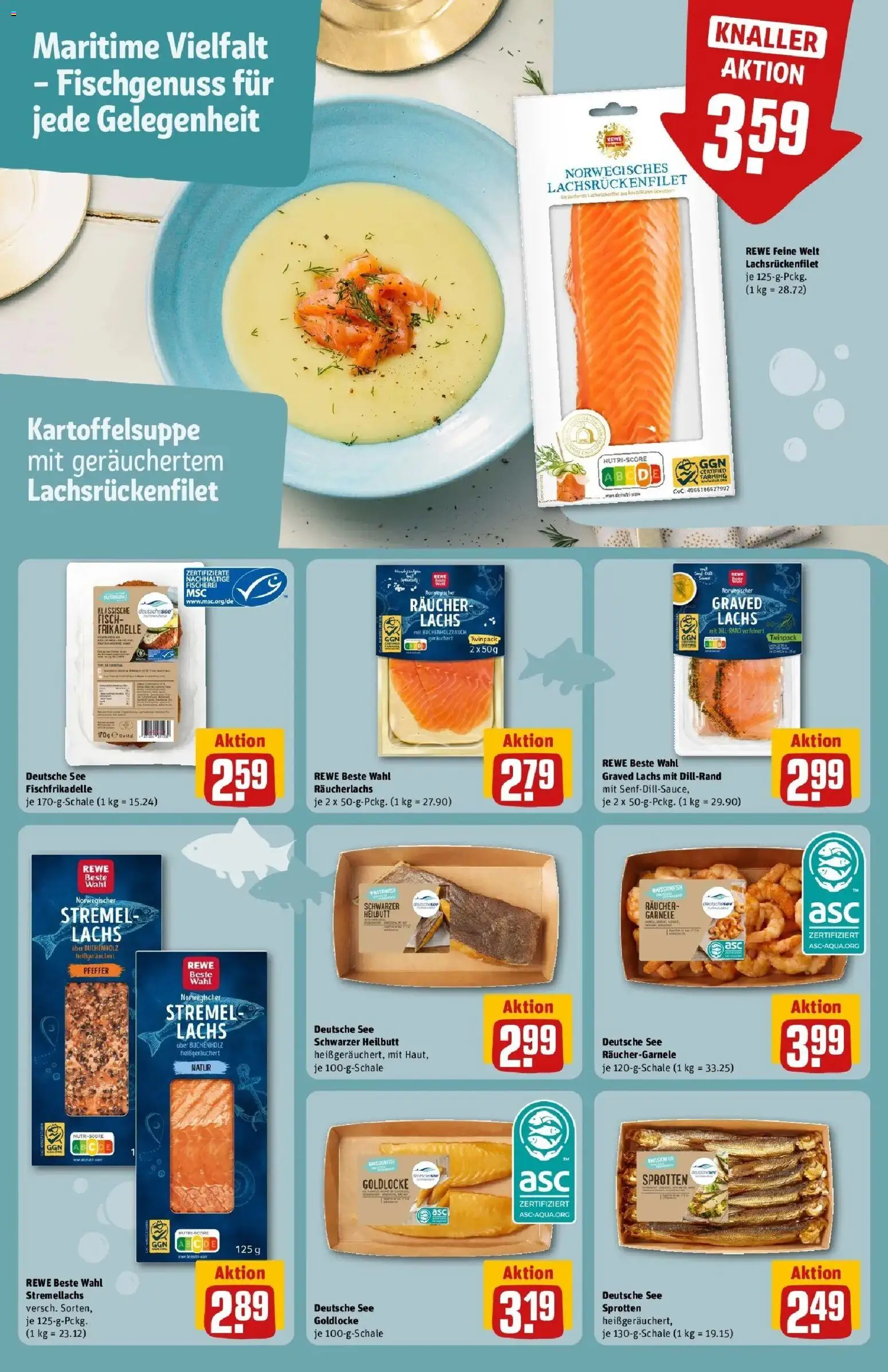 Vorschau von dem Prospekt des Geschäftes Rewe, gültig ab dem 26.10.2026