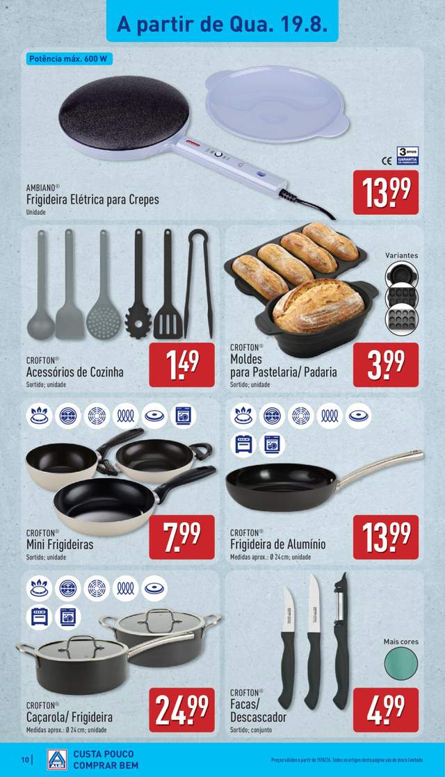 Novo folheto Aldi a partir de 17/08