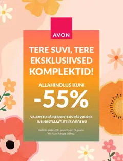 AVON kliendilehe eelvaade alates 08.06.2026