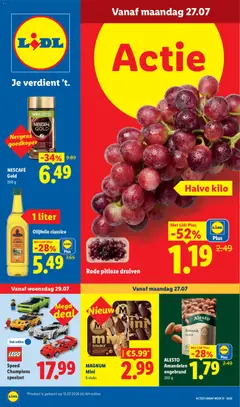 Voorbeeld van Lidl folder week 31 van winkel Lidl geldig vanaf 27-07-2026