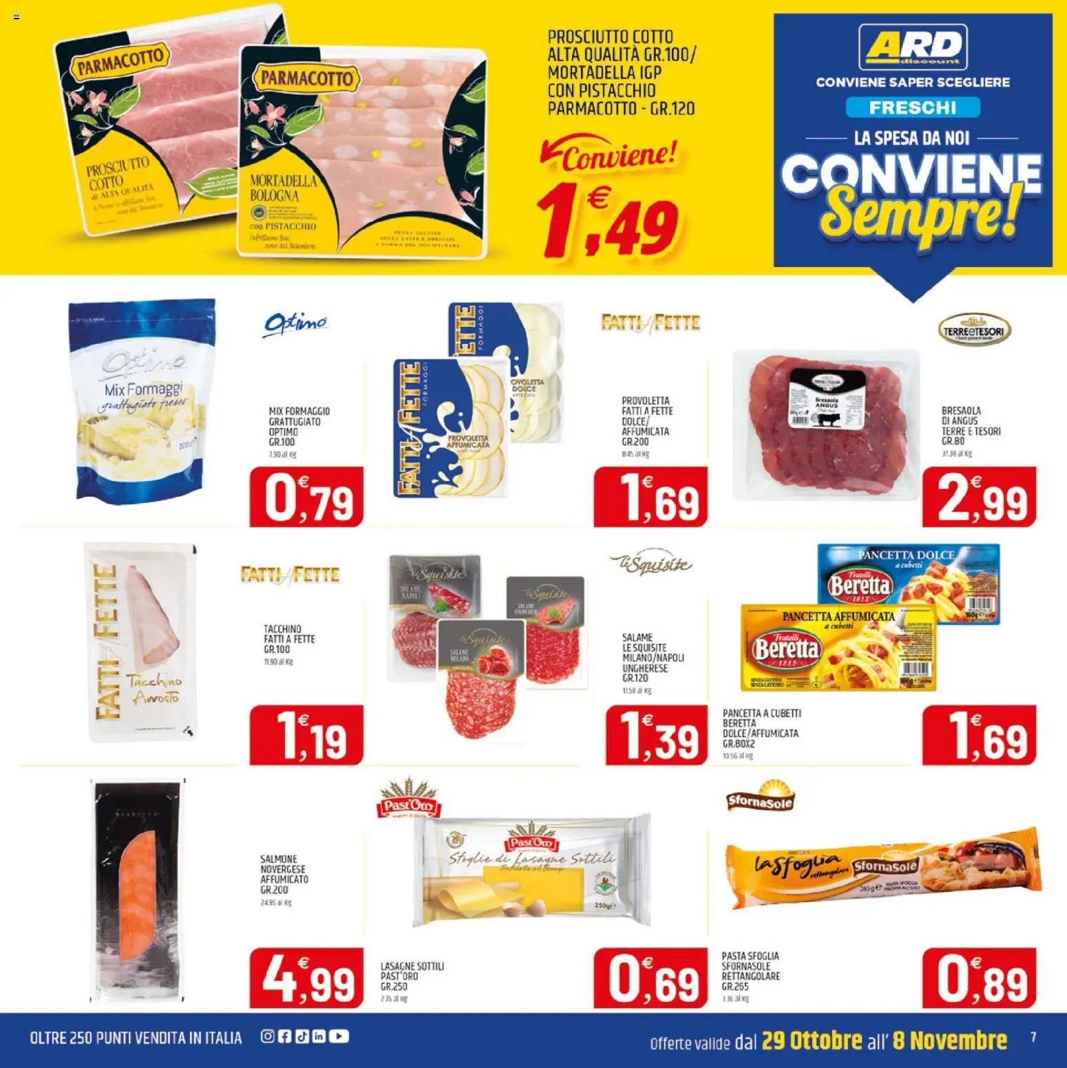 Anteprima dell'opuscolo ARD Discount volantino Sardegna dal negozio ARD Discount valido da 29/10/2026
