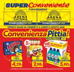 Anteprima dell'opuscolo SuperConveniente volantino Catania, Misterbianco dal negozio SuperConveniente valido da 21/08/2026