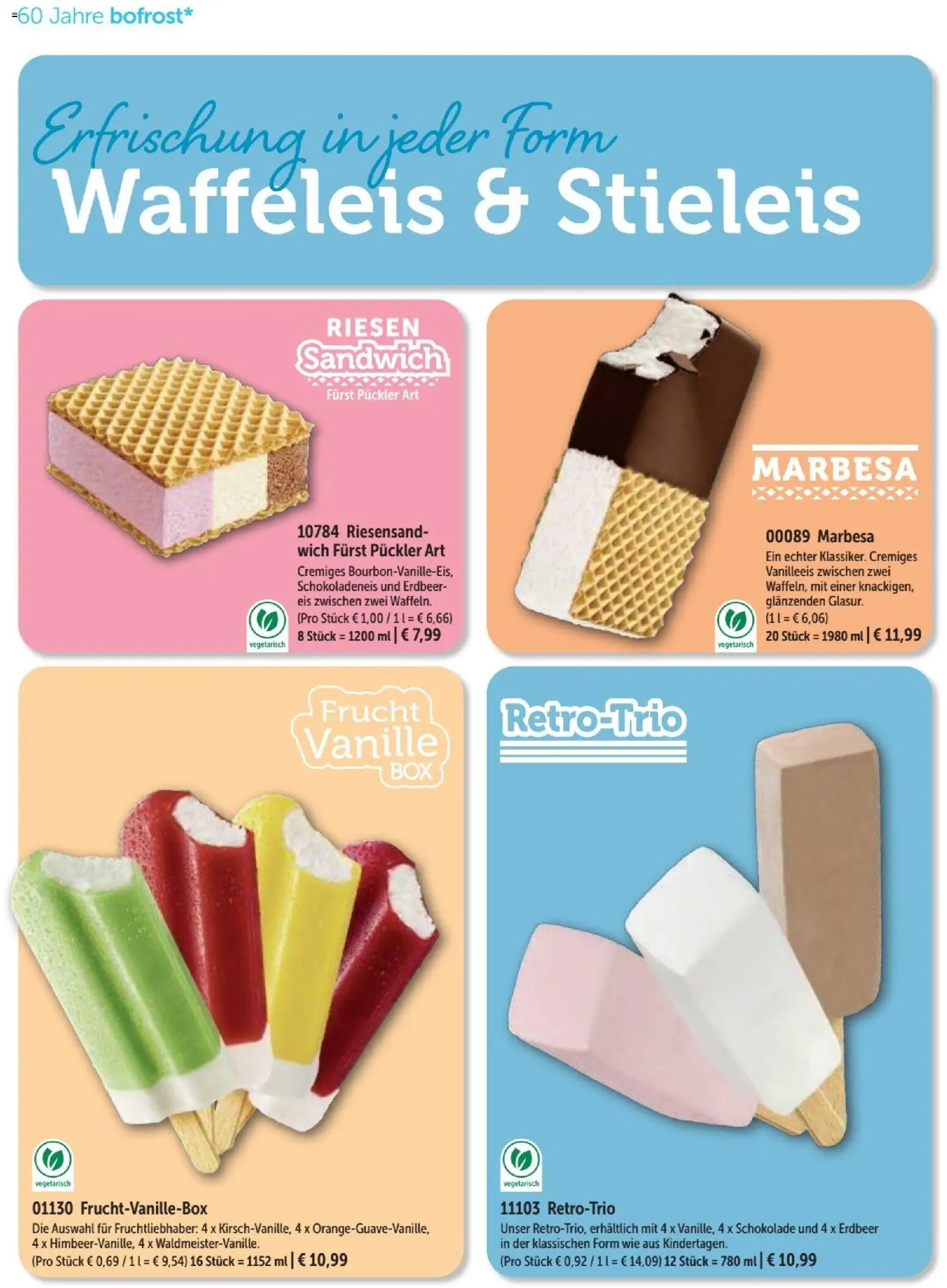 Vorschau von dem Prospekt des Geschäftes Bofrost, gültig ab dem 07.09.2026 - Eis, Schokolade, Box, Vanille