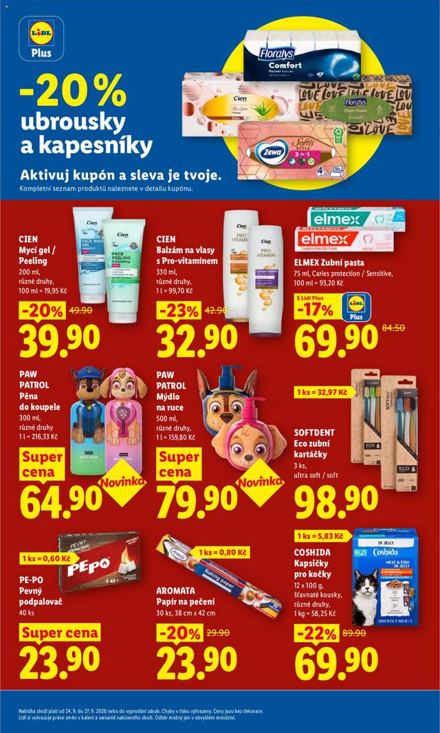 Nový Lidl leták od 24.09.