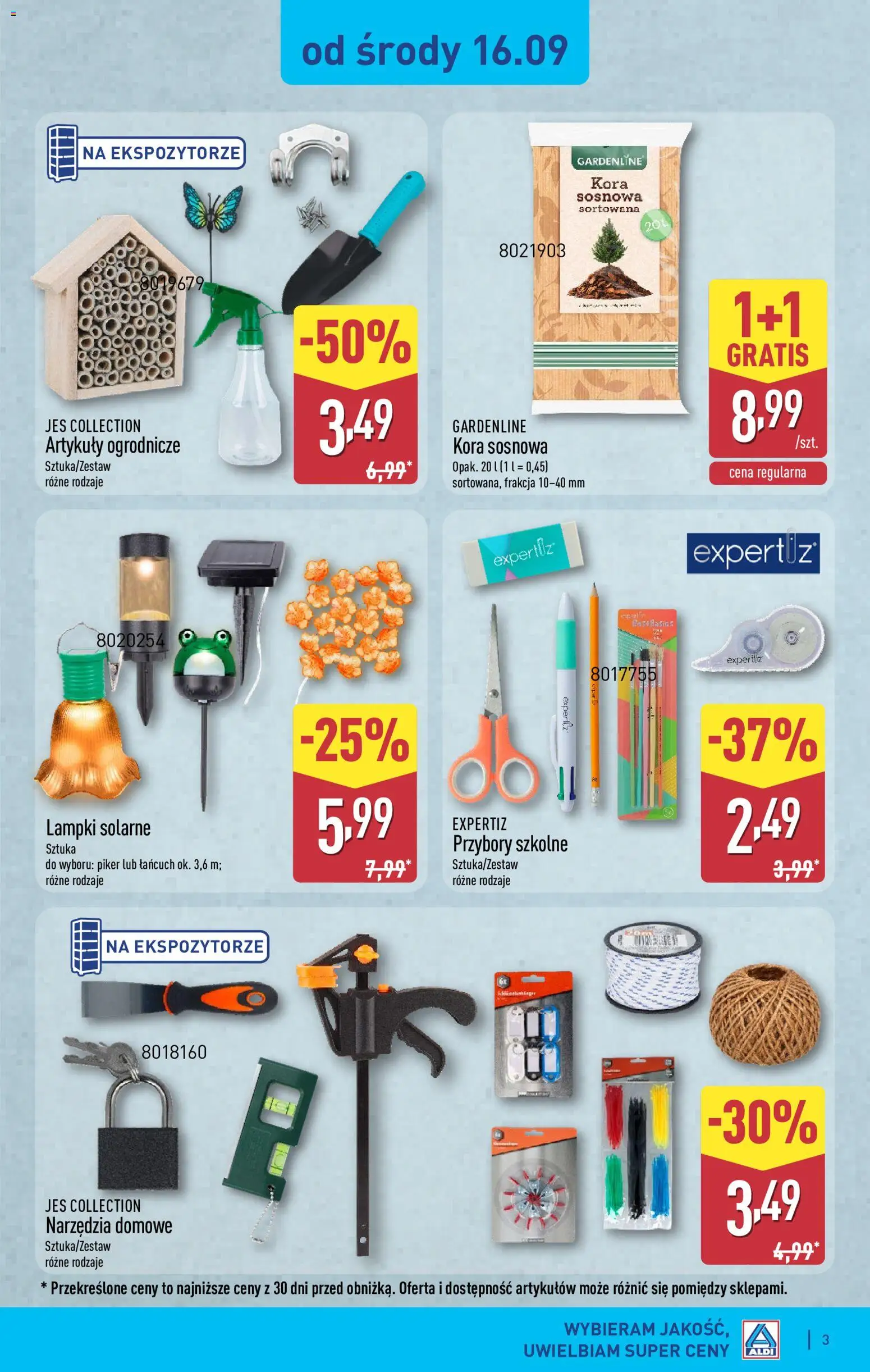 Pogląd gazetki "Aldi gazetka - Hity od Środy i od Soboty" ze sklepu Aldi ważnej od 16.09.2026