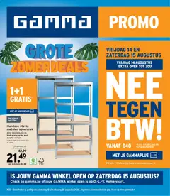 Voorbeeld van GAMMA Folder van winkel GAMMA geldig vanaf 12/08/2026