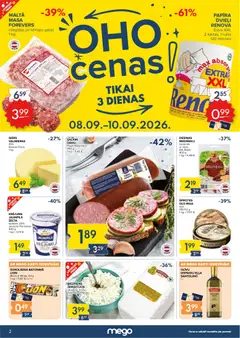 Skatīt Mego akciju bukletu, derīgs no 08.09.2026.