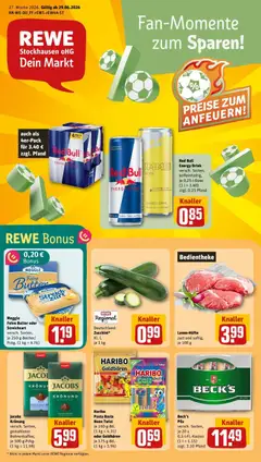 Vorschau von dem Prospekt des Geschäftes Rewe, gültig ab dem 29.06.2026