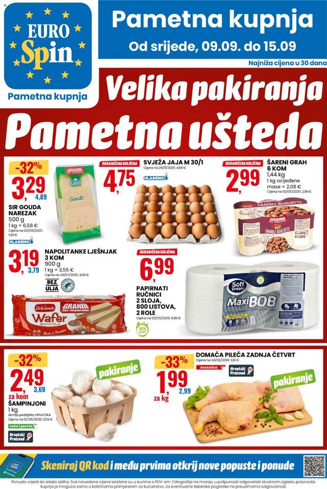 Novi Eurospin katalog od 09.09.