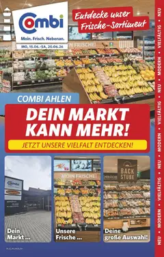 Vorschau von dem Prospekt des Geschäftes Combi, gültig ab dem 15.06.2026