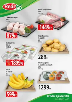 Reál - Reál Bevásárló hétvége - Pest megye megtekintése, amely érvényes 2026.05.14.-től