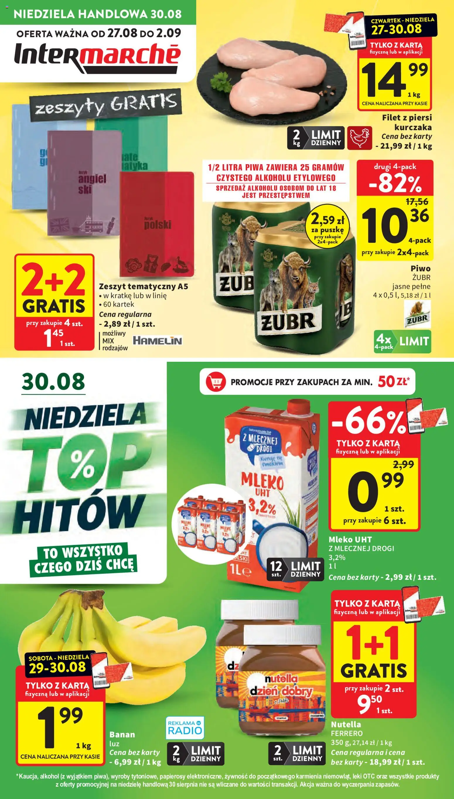 Pogląd gazetki "Intermarche gazetka" ze sklepu Intermarche ważnej od 27.08.2026