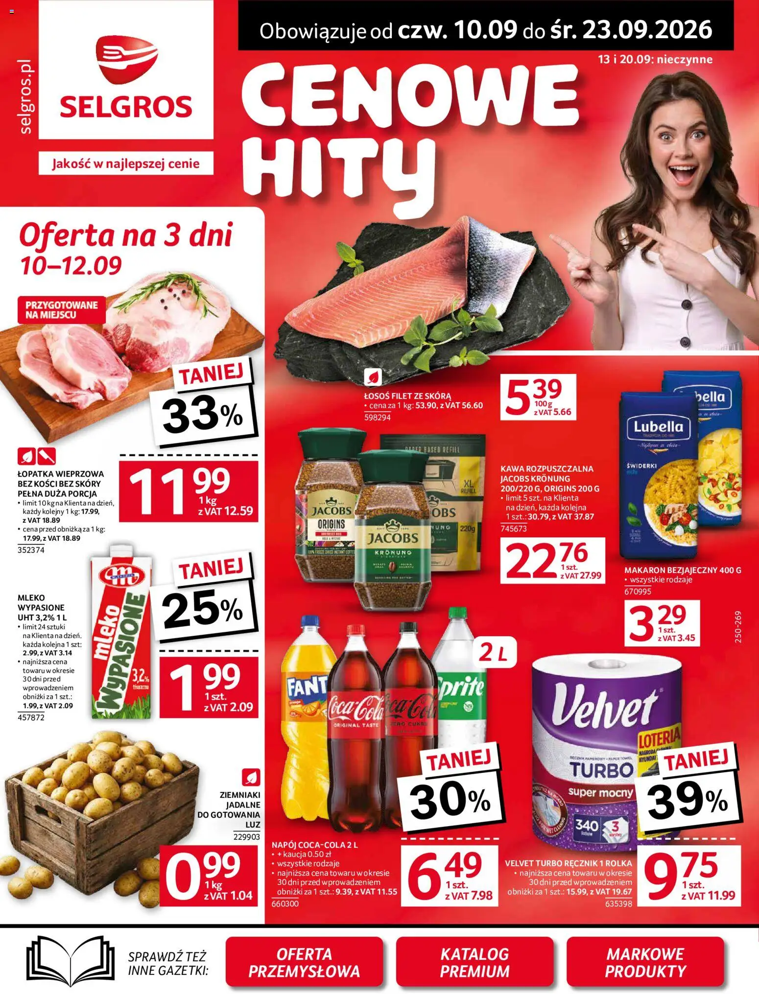 Pogląd gazetki "Selgros cash&carry gazetka" ze sklepu Selgros cash&carry ważnej od 10.09.2026