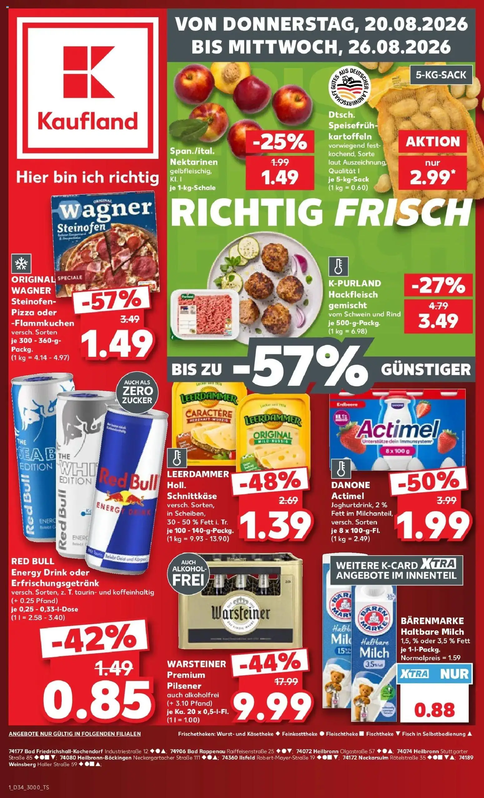 Vorschau von dem Prospekt des Geschäftes Kaufland, gültig ab dem 20.08.2026