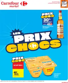 Prévisualisation de Carrefour Market Les prix chocs du magasin Carrefour Market formulaire valide 27/10/2026