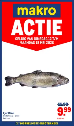 Voorbeeld van Makro folder - Versdeals van winkel Makro geldig vanaf 12-05-2026