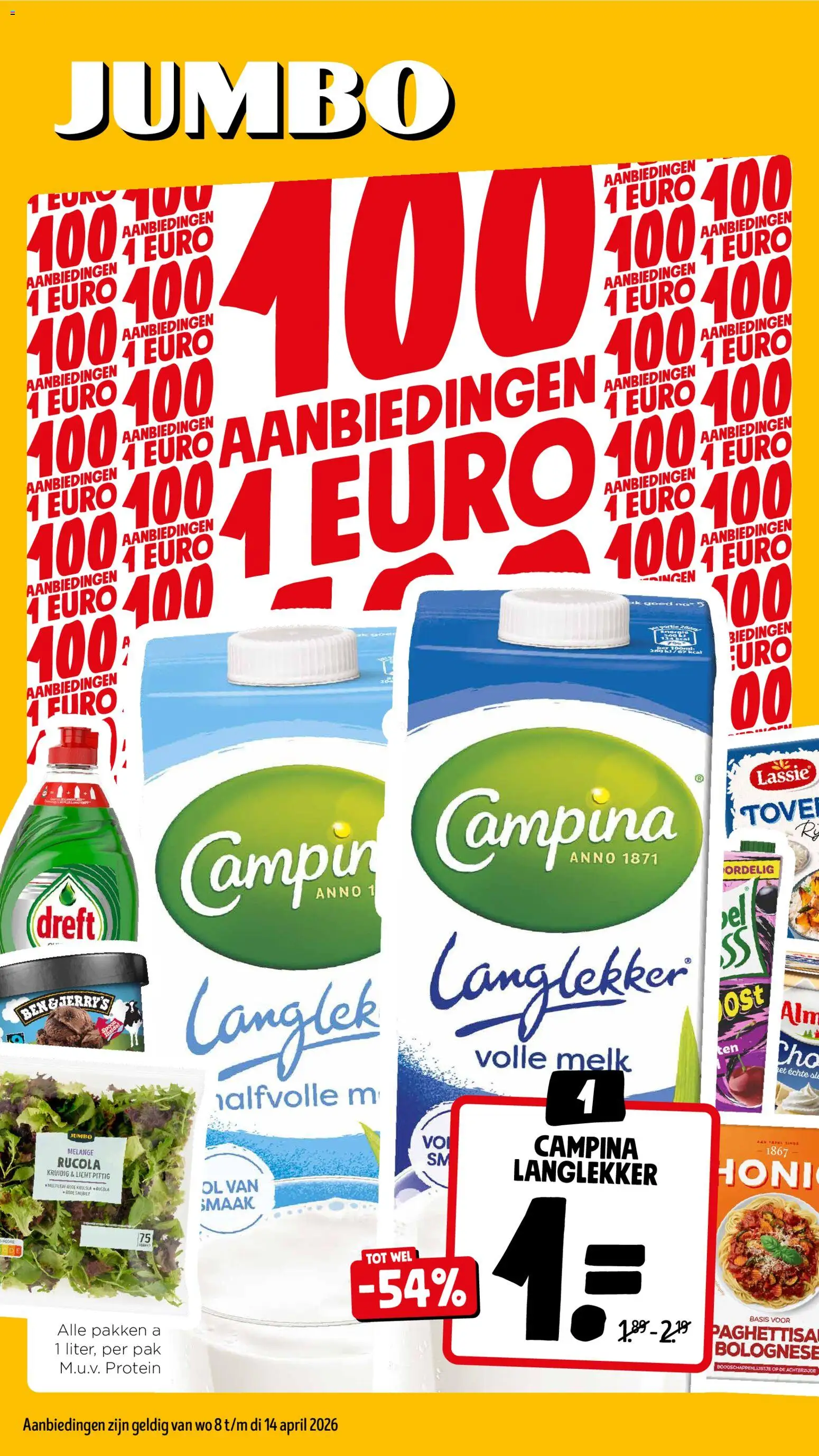 Voorbeeld van Jumbo folder week 15 van winkel Jumbo geldig vanaf 08-04-2026