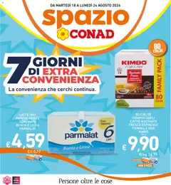 Anteprima dell'opuscolo Spazio Conad volantino Extra Convenienza dal negozio Spazio Conad valido da 18/08/2026