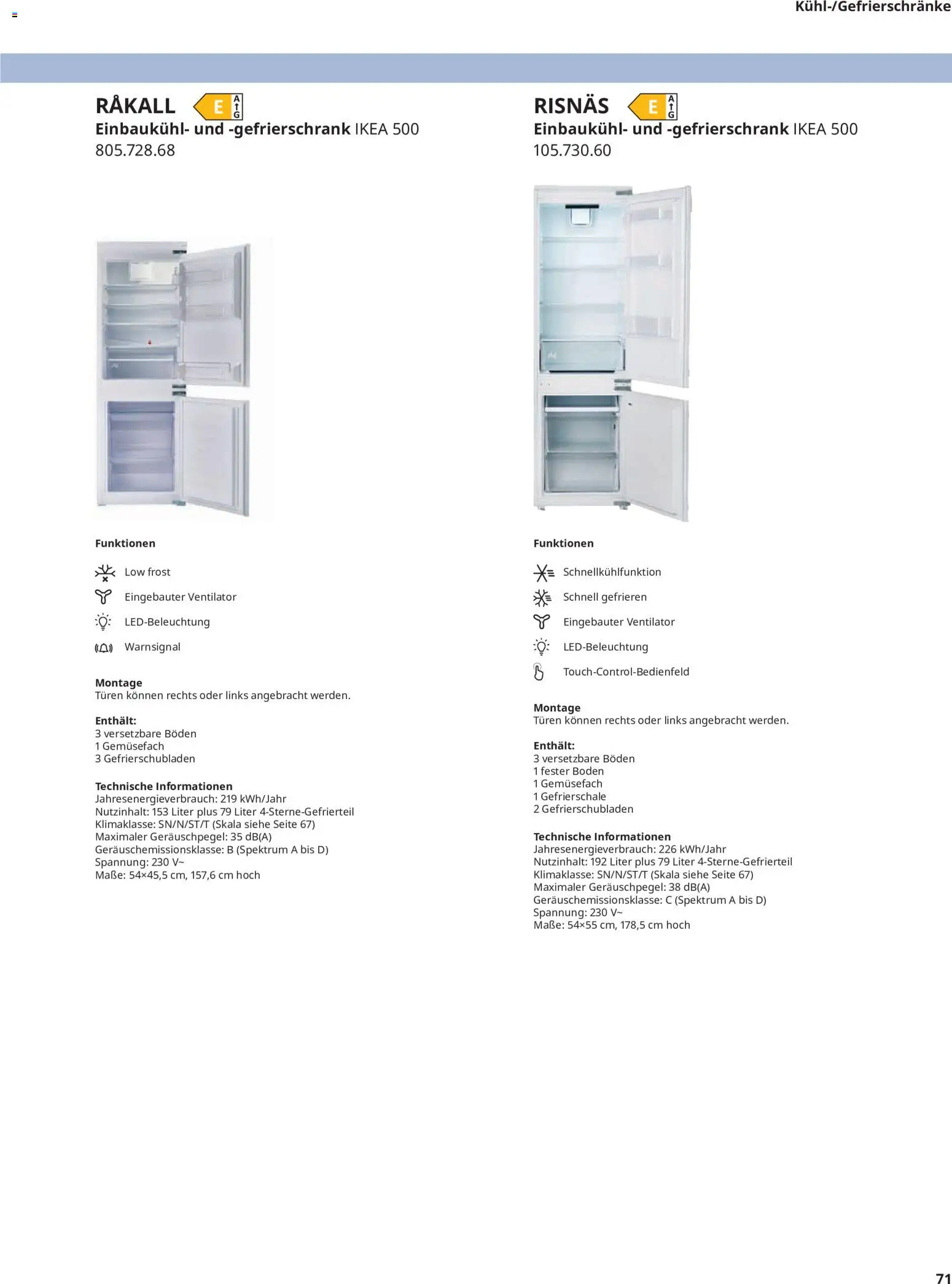 Vorschau von dem Prospekt des Geschäftes Ikea, gültig ab dem 11.09.2026 - Gefrierschrank, Ventilator