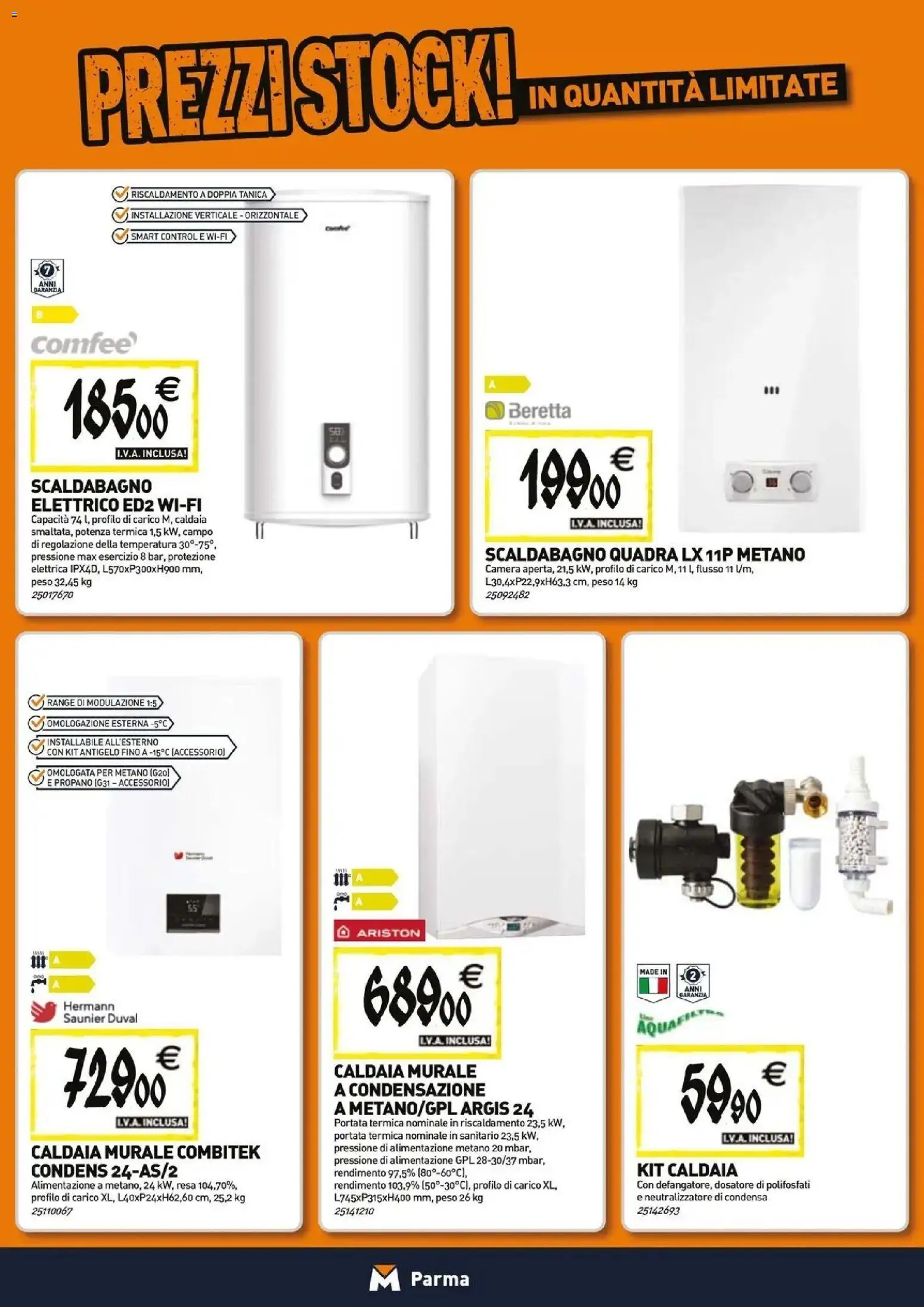Anteprima dell'opuscolo TECNOMAT catalogo Parma dal negozio TECNOMAT valido da 29/10/2026