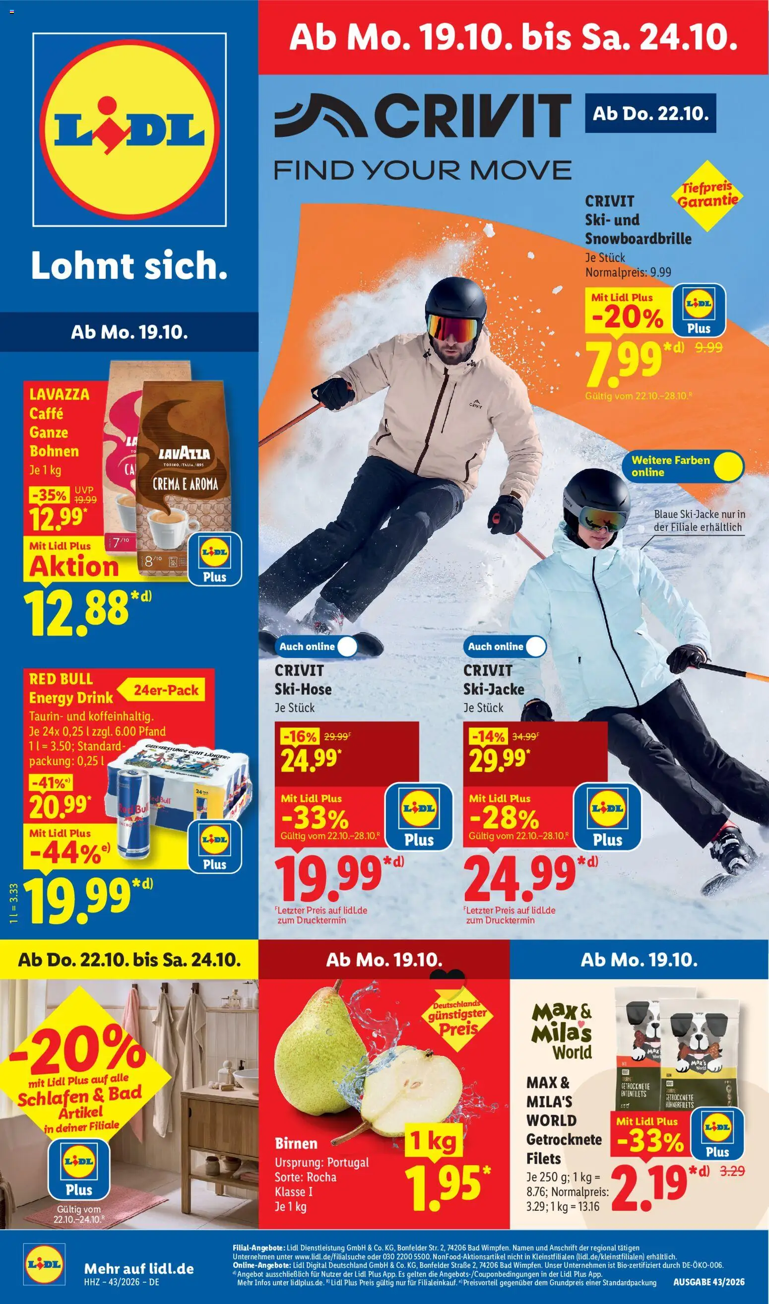 Náhled nabídky: Lidl Německo Lidl Německo leták platný od 19.10.2026 - Parkside