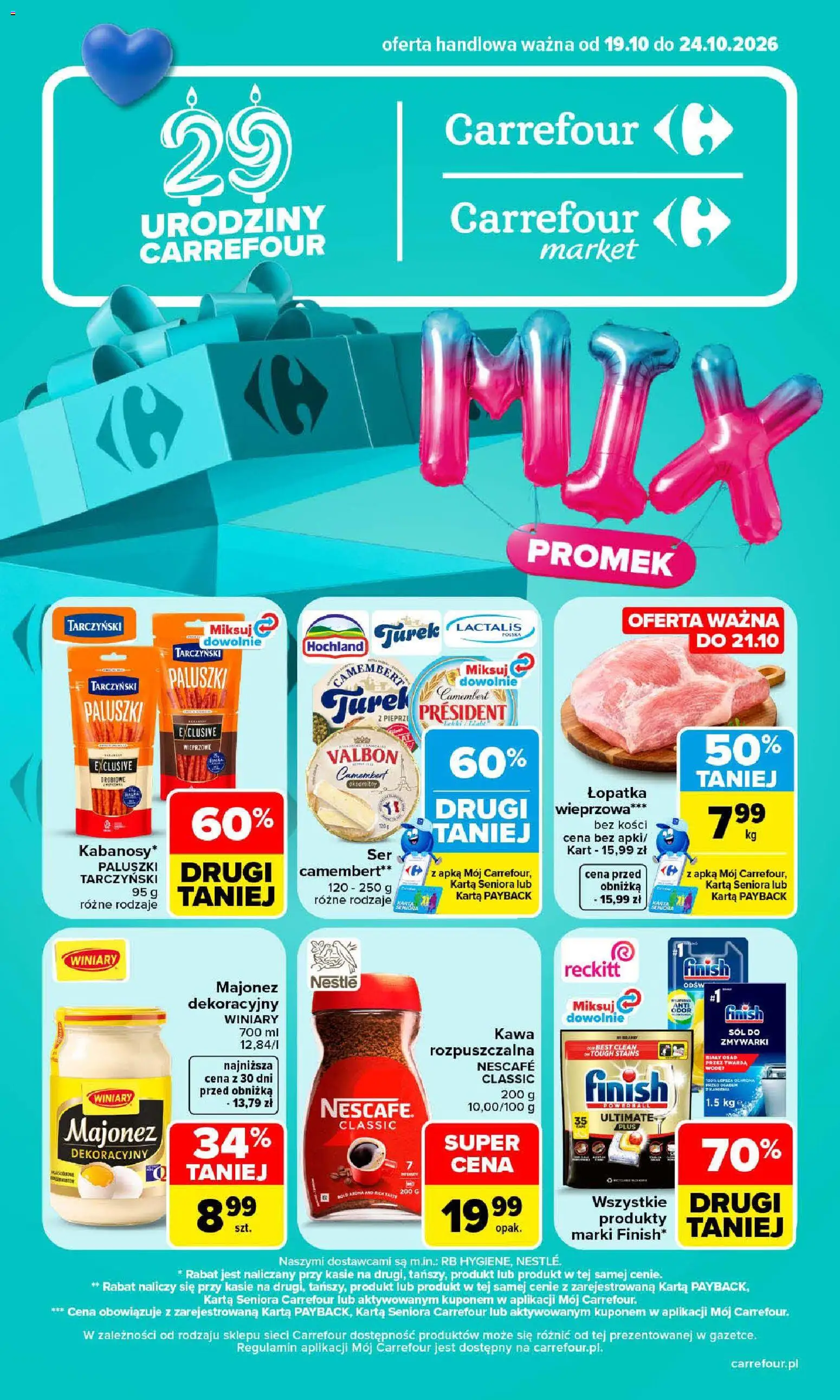 Pogląd gazetki "Carrefour gazetka" ze sklepu Carrefour ważnej od 19.10.2026