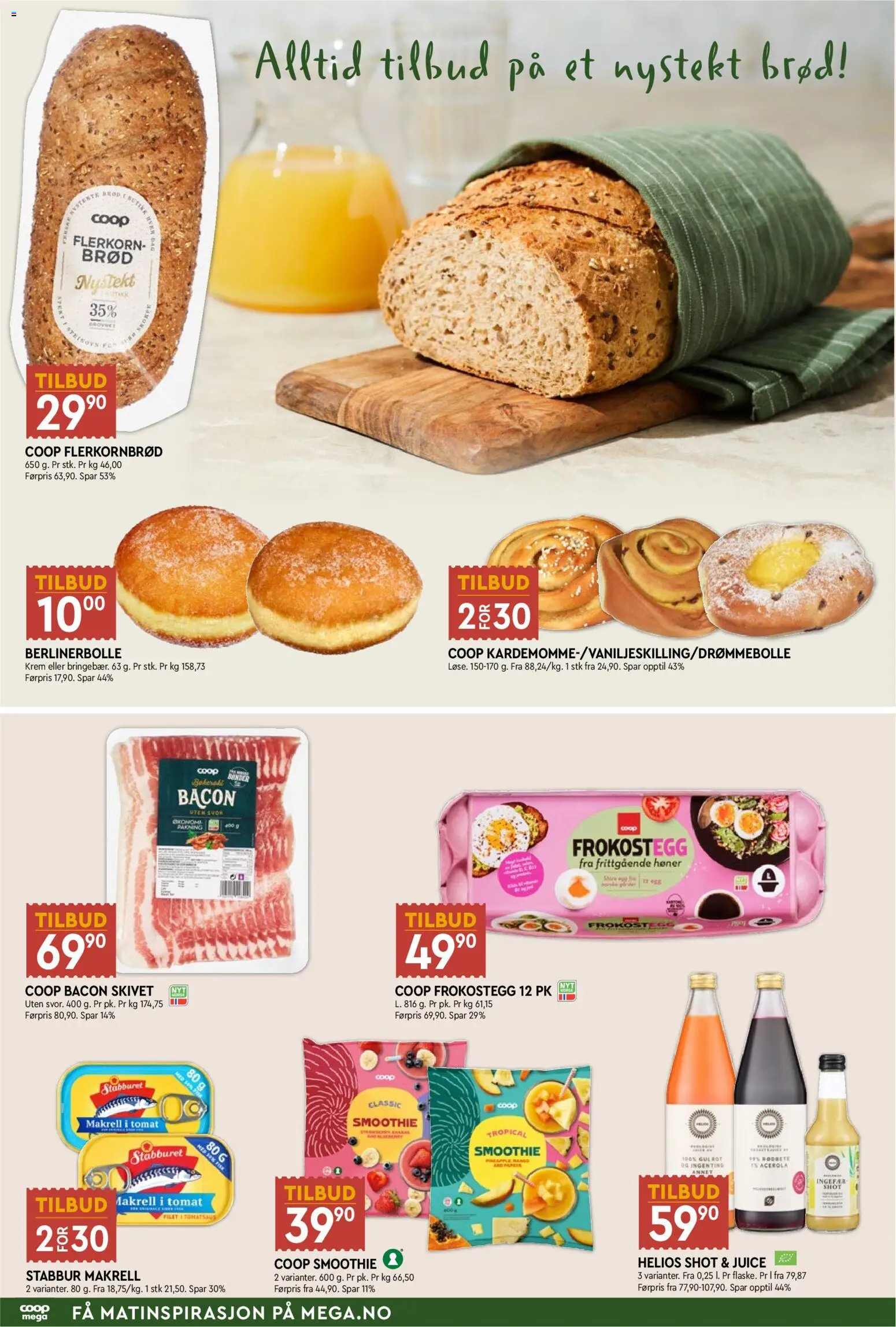 Forhåndsvis Coop Mega kundeavis fra butikk Coop Mega gyldig fra 21/09/2026