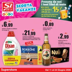 Anteprima dell'opuscolo Sì con Te volantino Superstore dal negozio Sì con Te valido da 11/06/2026