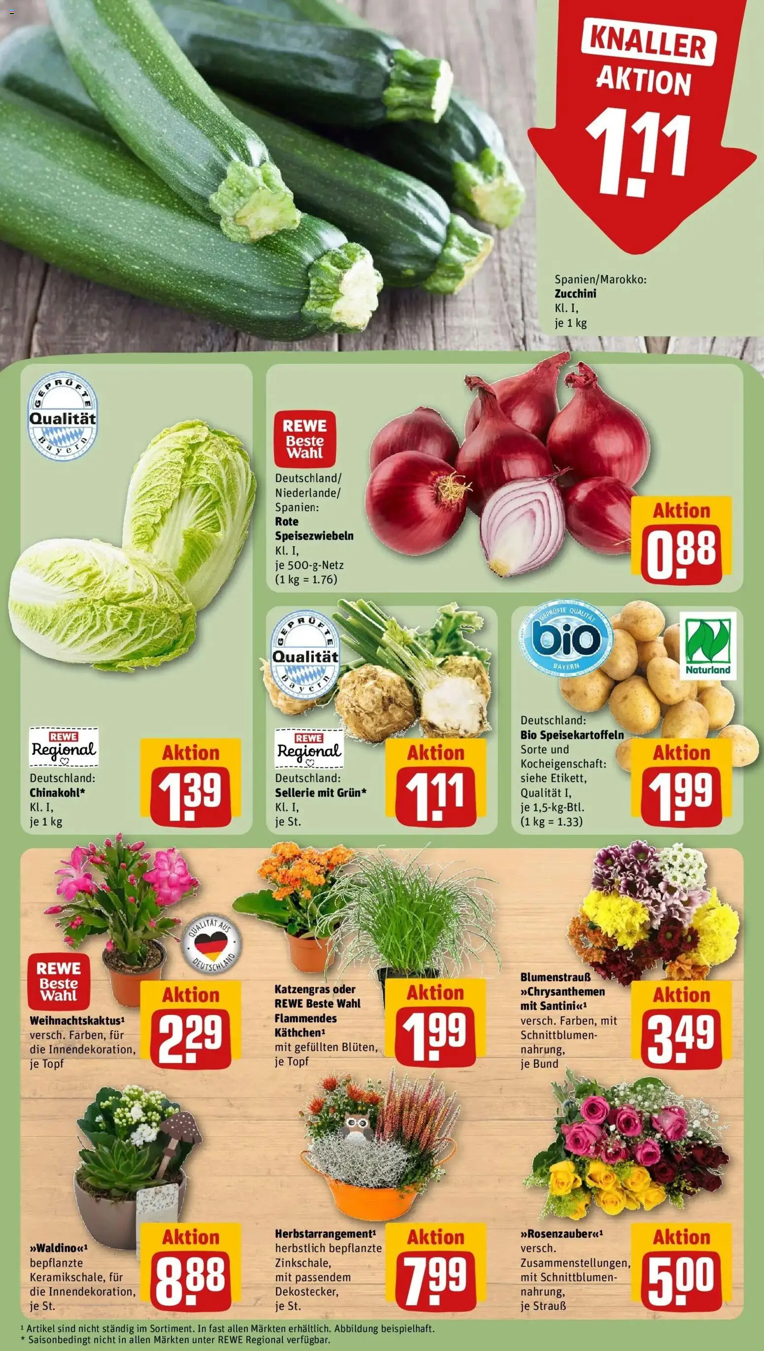 Vorschau von dem Prospekt des Geschäftes Rewe, gültig ab dem 26.10.2026