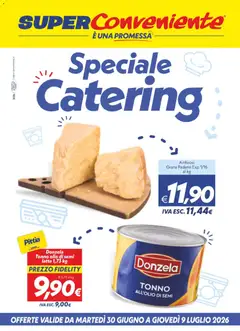 Anteprima dell'opuscolo SuperConveniente volantino Catering Enna, Misterbianco dal negozio SuperConveniente valido da 30/06/2026