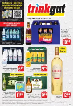 Vorschau von dem Prospekt des Geschäftes Trinkgut, gültig ab dem 06.07.2026