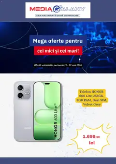 Previzualizarea de cataloage: Media Galaxy Media Galaxy Catalog valabil de la 21.05.2026