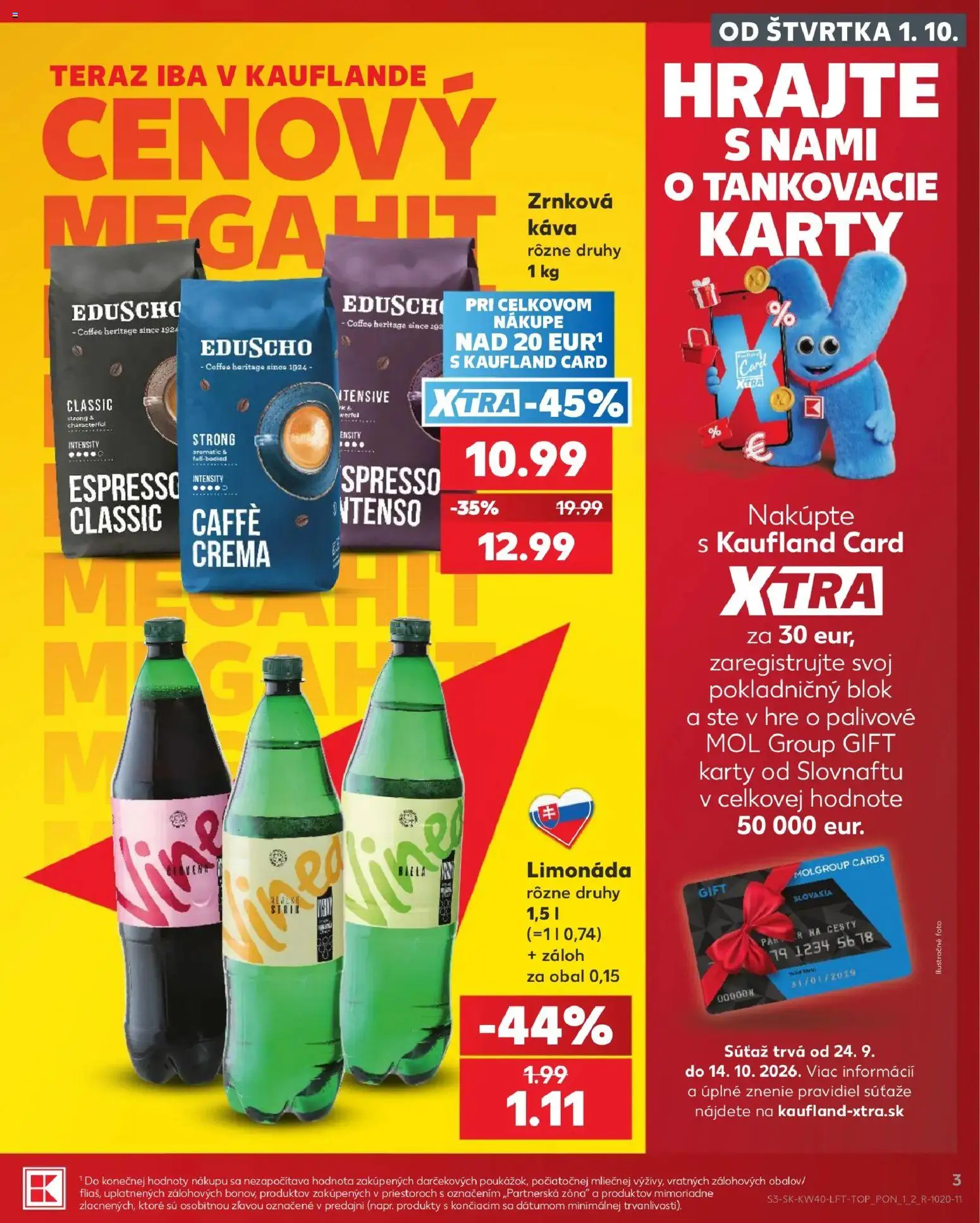 Náhľad Kaufland letáku platného od 01.10.2026