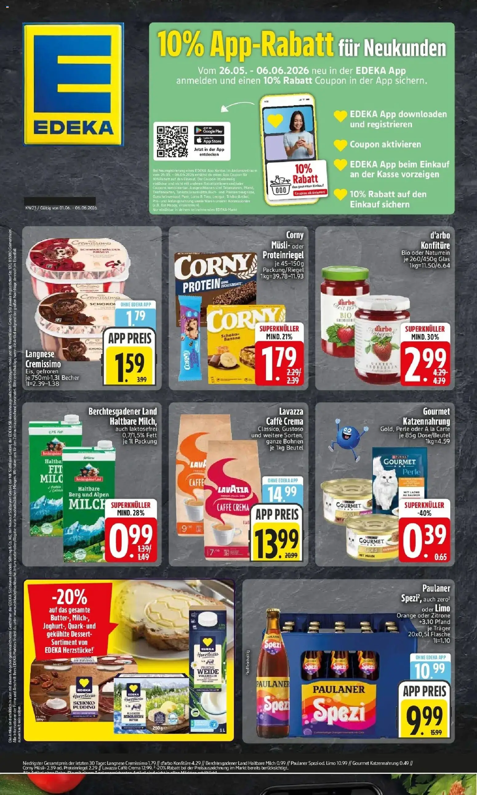 Vorschau von dem Prospekt des Geschäftes Edeka, gültig ab dem 01.06.2026